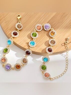 NEW Elegant Multi-stone Choker